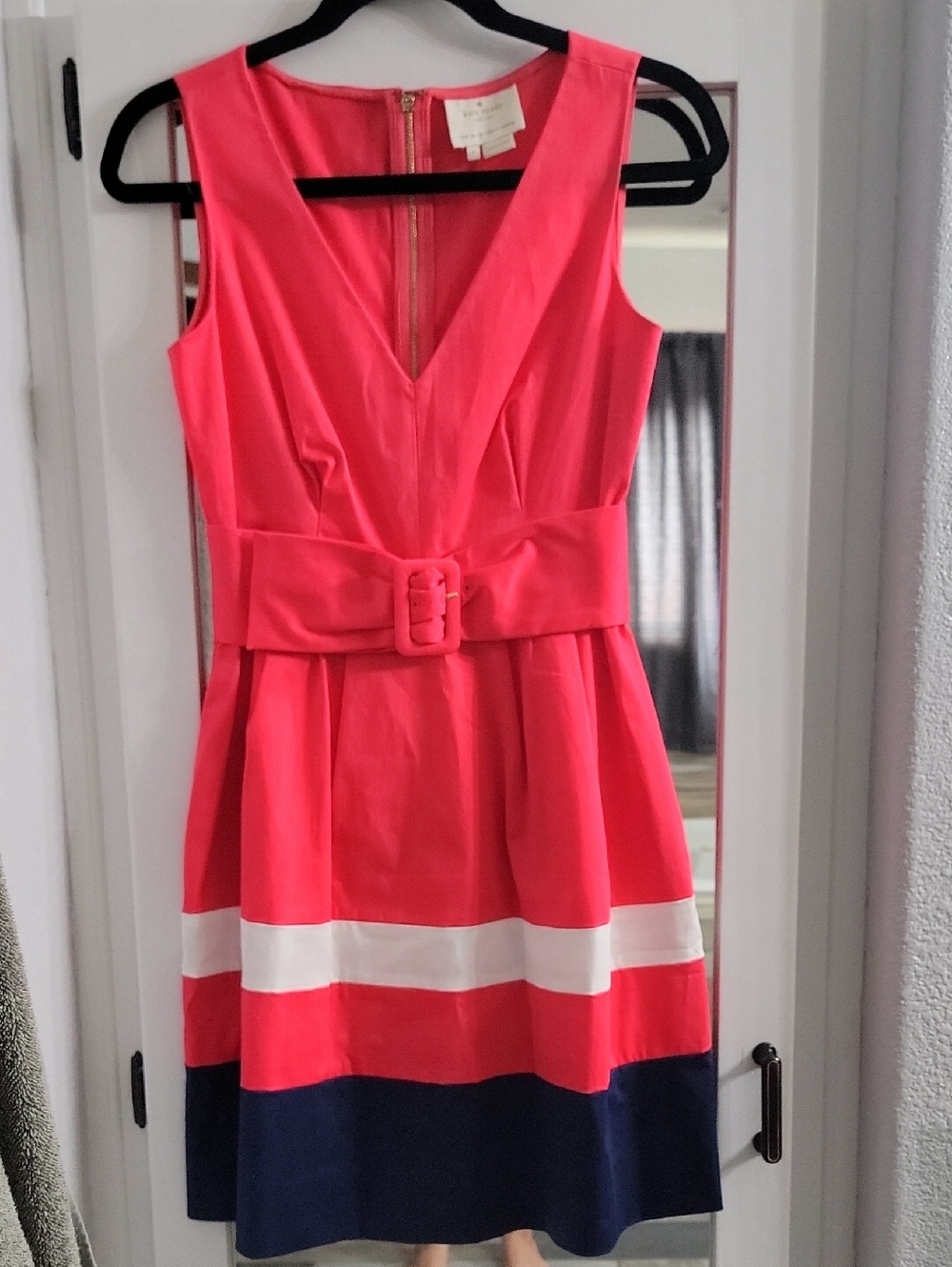 NWOT Kate Spade skater fit/flare sleeveless dress